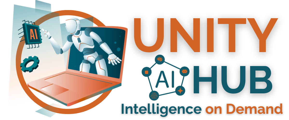 Unity AI hub-Landscape logo (1) Unity AI hub